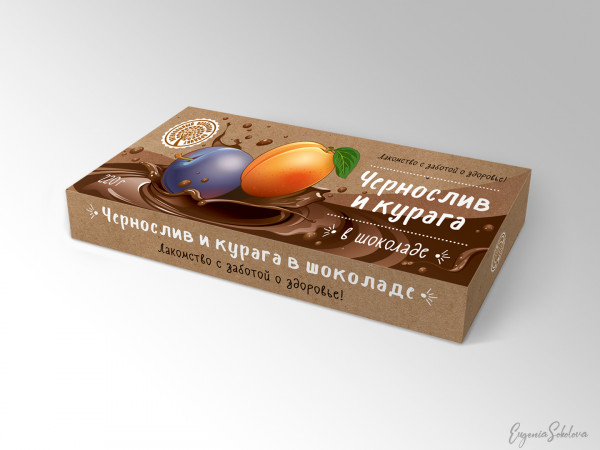 №2 Чернослив и курага в шоколаде, 220г в Салавате