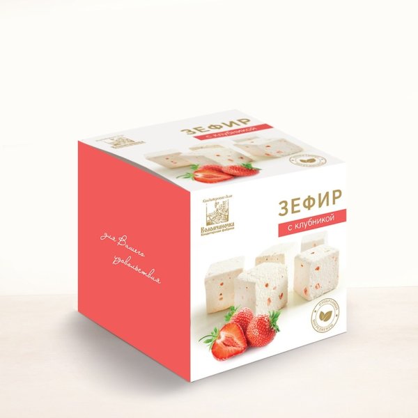№2 Зефир с клубникой 180г  в Салавате