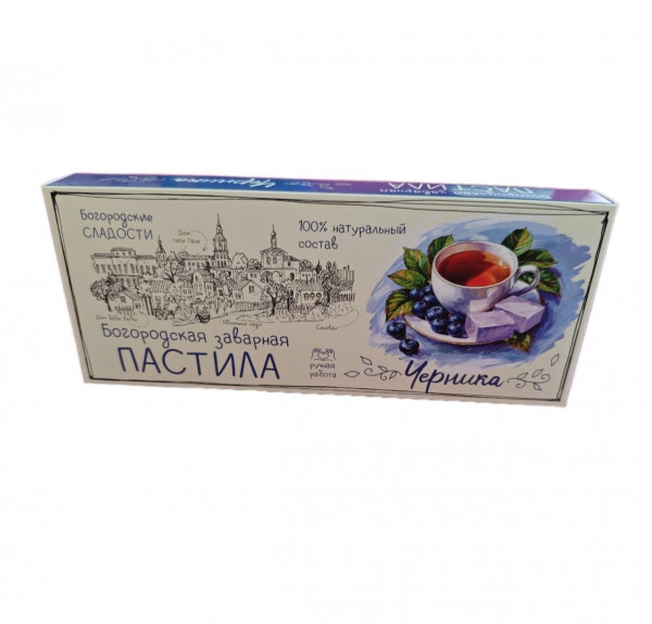 №1 Пастила заварная "Черника", 250г в Салавате