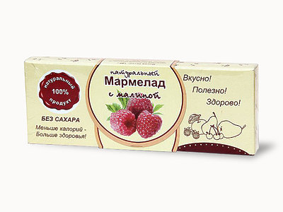  Мармелад натуральный "Малина" 140г в Салавате