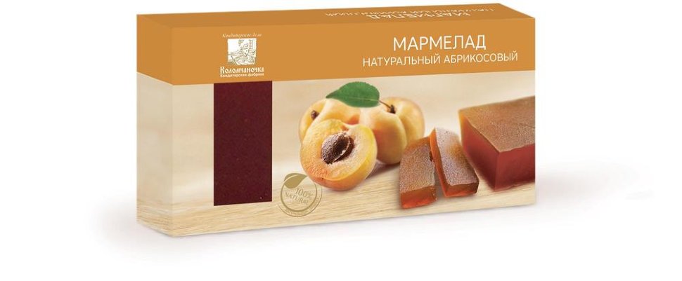  Мармелад пластовый 210г абрикосовый  в Салавате