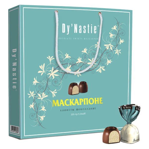 №3 Династия Сумка 170г Конфеты "Маскапроне" в Салавате