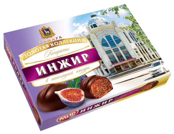 №2 КФ МИР Инжир в шоколадной глазури 160г в Салавате